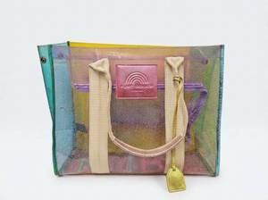 lot 58475 image: Kurt Geiger Multicolor Glitter Handbag w Hamsa Charm