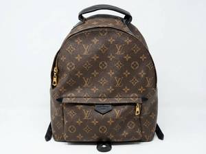 lot 62757 image: Louis Vuitton Monogram Backpack w Black Leather Straps