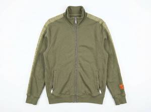 lot 62760 image: Heron Preston Zip-Up Hoodie Sweatshirt Sage Green - M