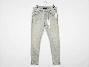 lot 62769 image: Purple Brand P001 Mud distressed jeans Size 30