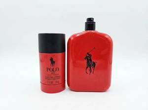 lot 62787 image: Ralph Lauren Polo Red Deodorant & Cologne Set