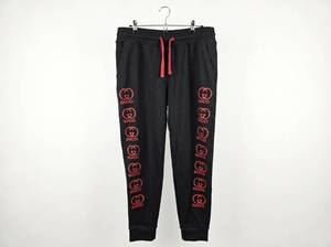 lot 62812 image: Gucci Sweatpants 2XL Gray w Red Logo Print