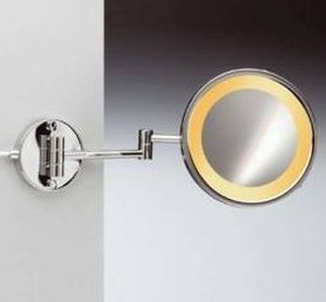 lot 20642 image: Windisch 991532D-O-3x LED Wall Magnifying Mirror  Retail $1127.70