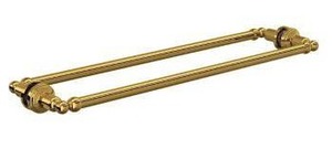 lot 20645 image: Perrin and Rowe 24 Shower Door Pull Handle U6913ULB  Retail $430.99