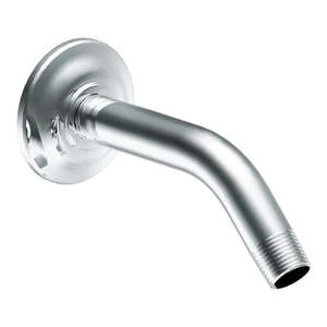 lot 20678 image: Moen Chrome Shower Arm Wall Mount Spout