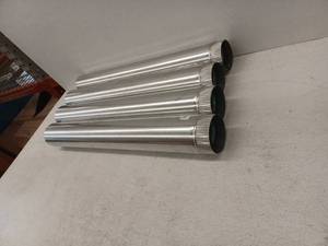 lot 20718 image: Aluminum Vent Pipe 4,  4 Pack