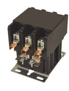 lot 20721 image: Jard 17536 3-Pole Contactor 50 Amp 120VAC Coil, 3 Pack