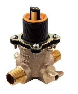 lot 20762 image: JX8-310P PermaBalance TubShower Rough-In Valve, 12 PEX InletsUniversal Outlets, 2 Pack