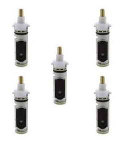 lot 21018 image: Jones Stephens Cartridge for Moen Posi-Temp 5-Pack  Retail $194