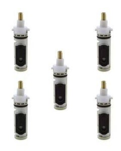 lot 21022 image: Jones Stephens Cartridge for Moen Posi-Temp 5-Pack  Retail $194