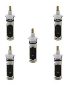 lot 21024 image: Jones Stephens Cartridge for Moen Posi-Temp 5-Pack  Retail $194