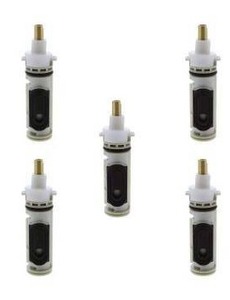 lot 21025 image: Jones Stephens Cartridge for Moen Posi-Temp 5-Pack  Retail $194
