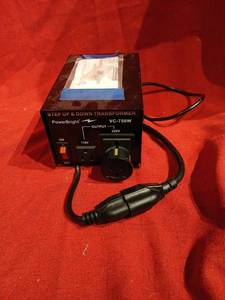 lot 1075 image: PowerBright VC-750W Step Up & Down Voltage Transformer 750W