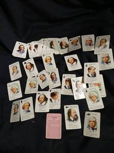 lot 1109 image: Game of Authors Card Game 44 Cards 11 Books