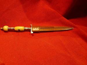 lot 1157 image: Recuerdo De Mexico Souvenir Dagger