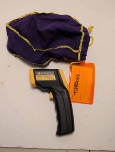 lot 1357 image: ETEKCITY Infrared Thermometer with Carrying Case