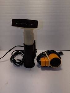 lot 1366 image: Clairol Road 1200 Watts Hair Dryer and portable steamer