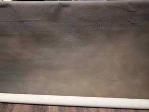lot 1381 image: Brown dappled blue gray canvas backdrop 19ft h x 9.76 ft w