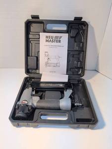 lot 1399 image: Neu Master 2 inch 2-in-1 Brad Nail & Staple Gun NPT5040 appears new