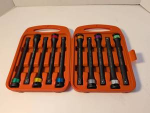 lot 1410 image: Neiko 20-Piece Impact Socket Set with Carrying Case