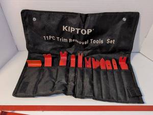 lot 1450 image: KIPTOP 11PC Trim Removal Tools and drill bits