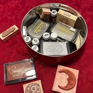 lot 1545 image: Stamps and pigment ink