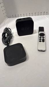 lot 1621 image: Apple TV and remote