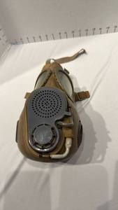 lot 1674 image: Vintage Czechoslovakian M10M military gas mask M10M