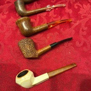lot 1687 image: Vintage pipes