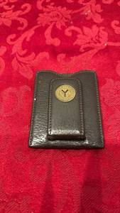 lot 1702 image: New York City transit subway token money clip wallet