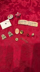 lot 1704 image: Joyland Skee Ball coupons and pins