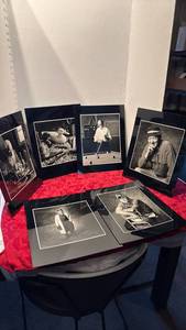 lot 1710 image: 11x14 portraits with velvet backing