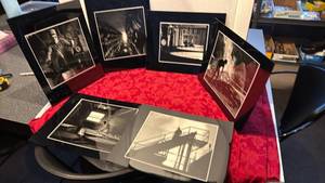 lot 1712 image: 11x14 portraits with velvet backing