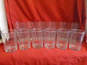 lot 1808 image: Libbey  Drinking Glasses 12