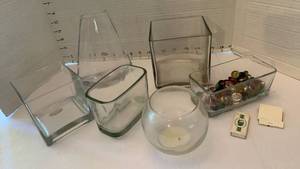 lot 1934 image: Glass Beads, Storage Containers and matches