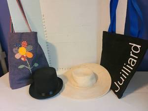 lot 2105 image: Hats and bags