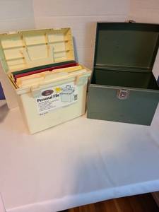lot 2159 image: Fileboxes and folders.