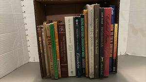lot 2204 image: Books including Zen dictionary and Collected Poems
