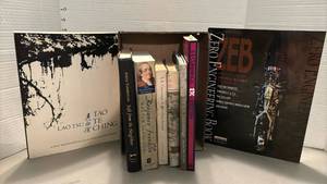 lot 2210 image: Books including EE Cummings and Tao Te Ching