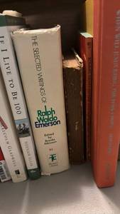 lot 2218 image: Books including Ralph Waldo Emerson and Kite Runner