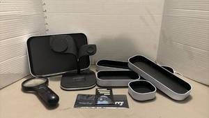lot 2224 image: Charging station and desk organizers