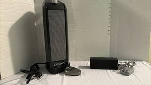 lot 2269 image: Lasko Space Heater with Remote Control and a Jawbone Bluetooth speaker