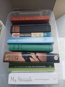 lot 4206 image: Book Lot Titles Including The Silent Pulse World Records Blue Book Gun Values