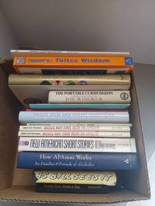 lot 4220 image: Lot of  Books Mixed Titles Including Idiots Guide Toltec Wisdom
