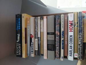 lot 4227 image: Lot of books including Trooper Night, Edson, Normandy, Goblin Home