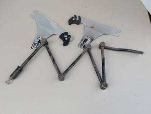 lot 4337 image: Saddle bag mounting brackets