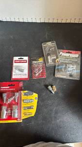 lot 4435 image: Air Tool Accessory Kit Lot - Couplers Plugs Needles Connector Set