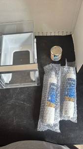 lot 4447 image: Waterchef Water Filter Cartridges 2 Pack with Storage Container