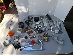 lot 4527 image: Motorcycle Accessory Lot