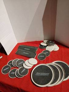 lot 1223 image: Sliders Furniture Moving System Sliders Set Multiple Sizes